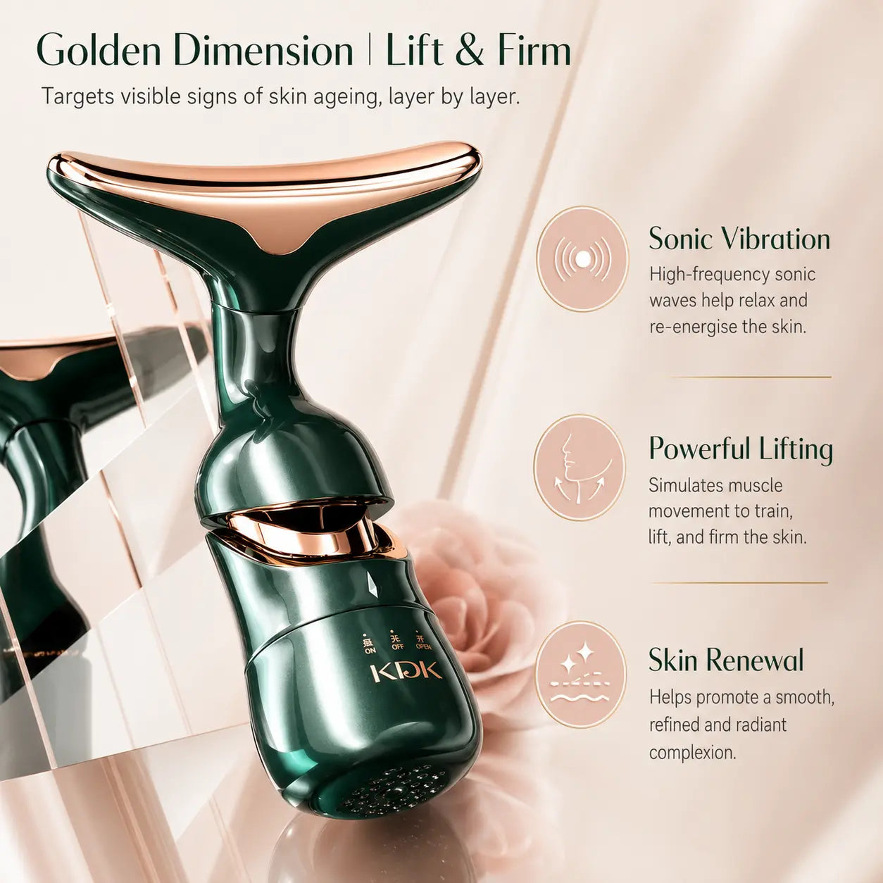 SculptVibe™  Face Lifting Anti Ageing Face Massager | Look Younger Without Leaving Your Bedroom