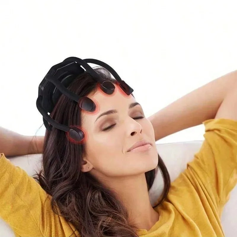 Intelligent Octopus Head Massager – Relaxing Kneading, Multiple Modes & Portable Design 🔋er